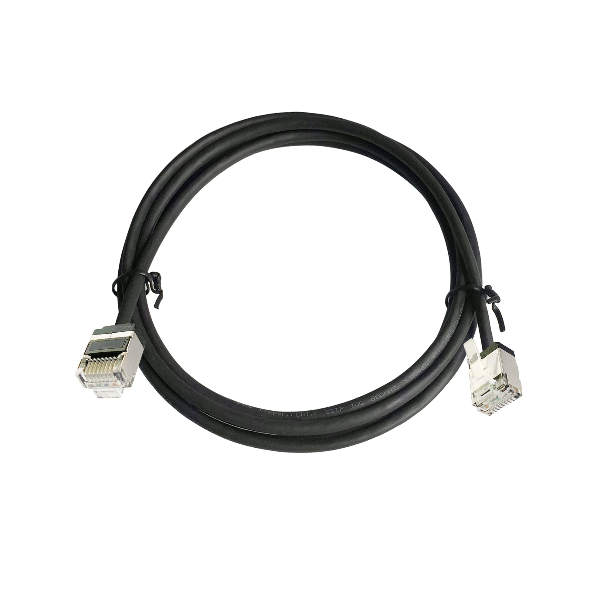 COMNEN Cat7 0.1m kabel krosowy do sieci Ethernet rj45 4.0mm SSTP LAN CAT6 CAT6A kabel internetowy dla ps5 Patch do przełączania routera Ethernet