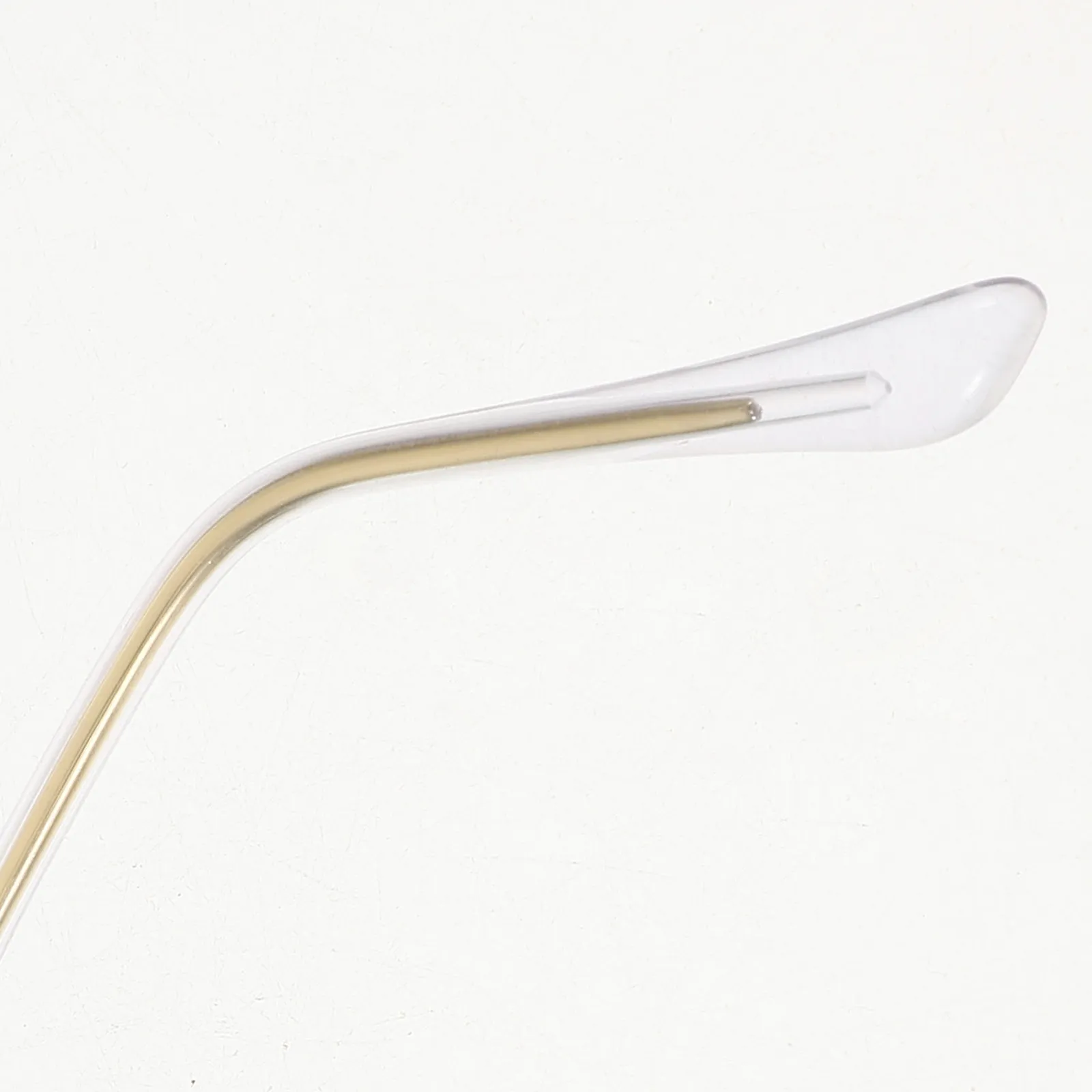 

1Pair Eyeglasses Arms Replacement Metal Frame Temples Simple Structure Proper Length Comfortable Wear Ideal for Broken Leg Fix