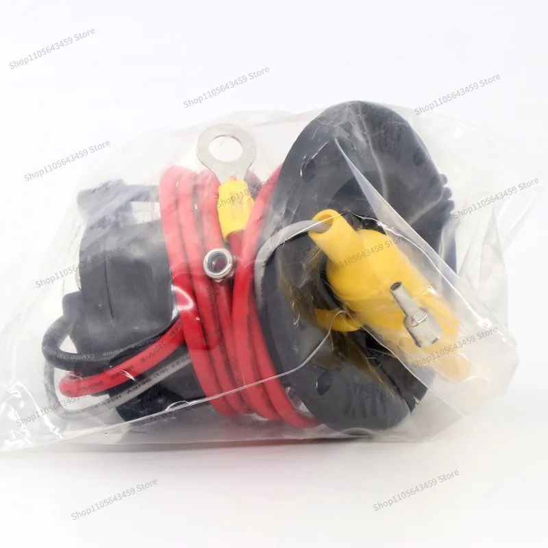 For 48V Ball Cart Charger Socket Assembly Replace Part Number 101802101 Electric Cart Repair Accessories