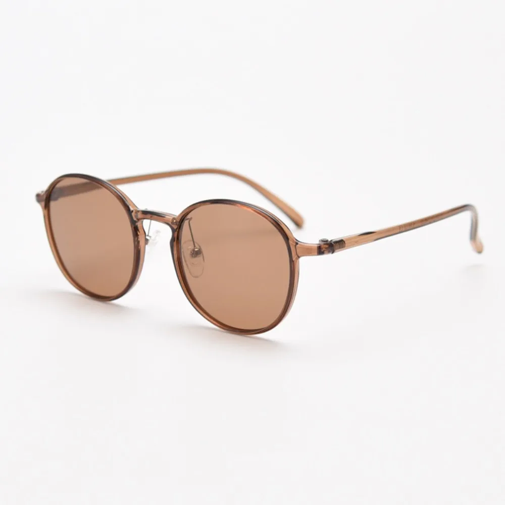 Round Frame Round Frame Sunglasses Classic Vintage Driving Sunglasses Trendy Ultralight Design UV Resistant Glasses