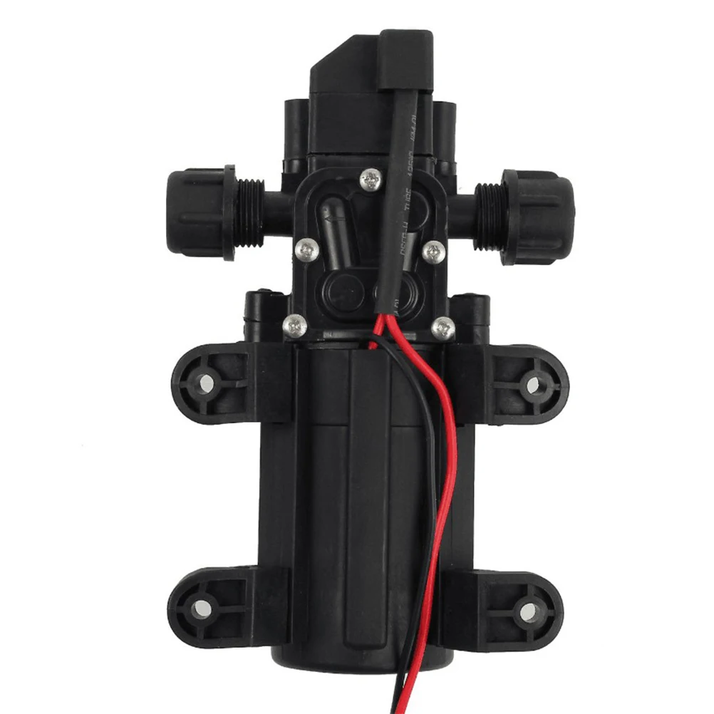 

12V 70W Automatic Diaphragm Mini Electric Car Washing 6A 6L/Min Water Dual Thread Black High Pressure Smart Recirculation Pump