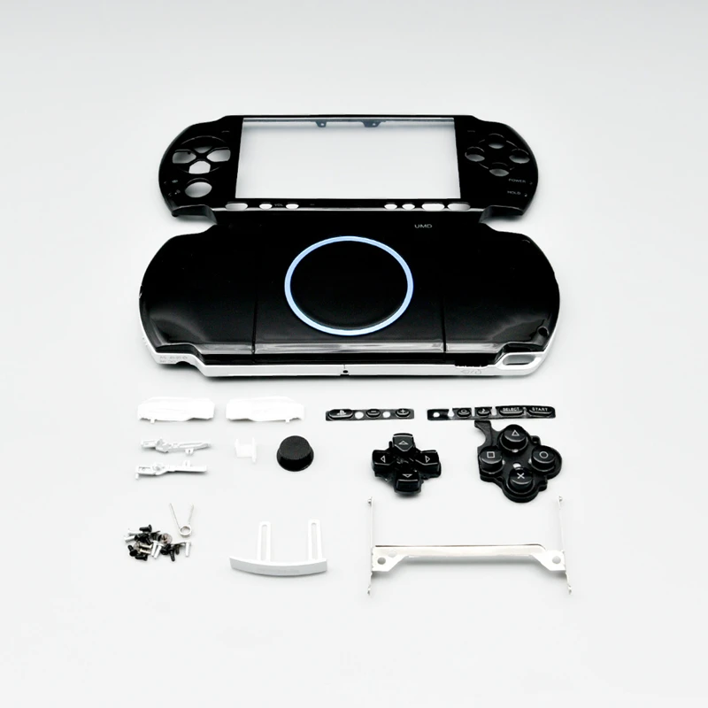 PSP 3000 03G Full Housing Case Set Black Blue Gold Red White