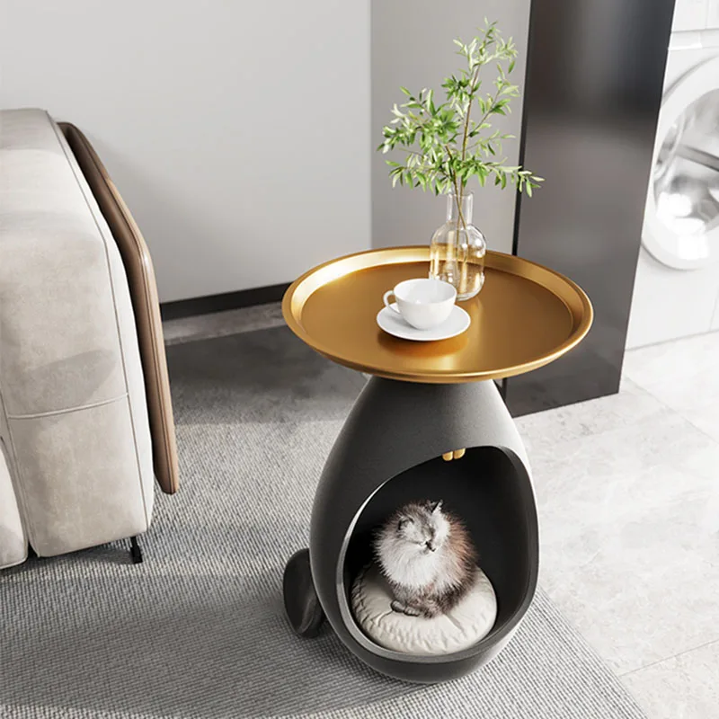 Modern Coffee Table Multifunction Aesthetics Kids Unique Ornaments Corner Small Space Tables Oval Criado Mudo Home Furniture