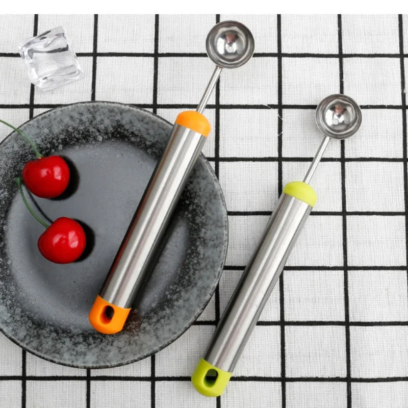 

Stainless Steel Fruit Icecream Ball Spoon Melon Baller Fruit Vegetable Tools