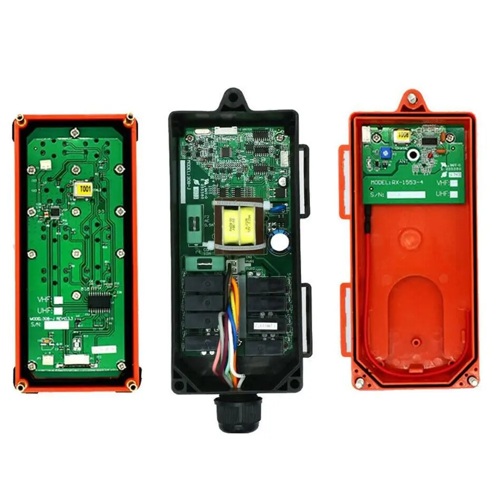 IP65 F21-E1B Wireless Crane Remote Control 8 Buttons Handheld Electric Lift Hoist Wireless Switch Receiver Waterproof Anti Fall