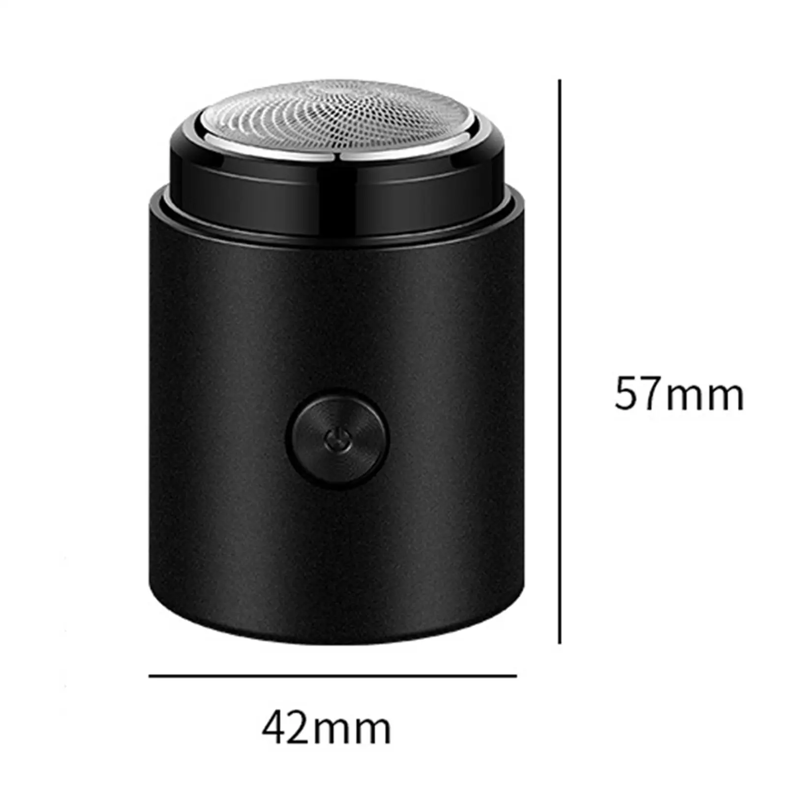 Мини-бритва, беспроводная мощная бритва для бритья, мужская бритва для бороды для путешествий, автомобиля, дома