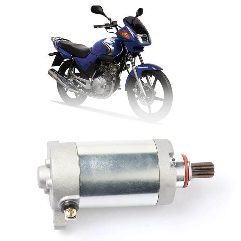 NEW-Motorcycle Starting Motor YBR125 Engine Electric Starter Motor For YAMAHA YBR 125 YB125 YB125E YB125Z XTZ125 YP125