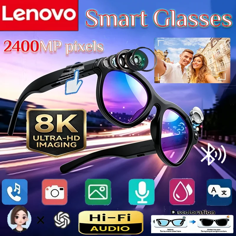 Photography Japanese - Lenovo 8K 2400MP AI Smart Glasses