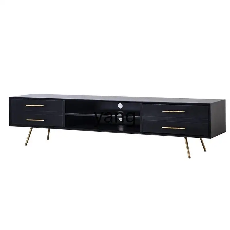 

LH Light Luxury Small Apartment Living Room TV Stand Modern Minimalist Floor Cabinet