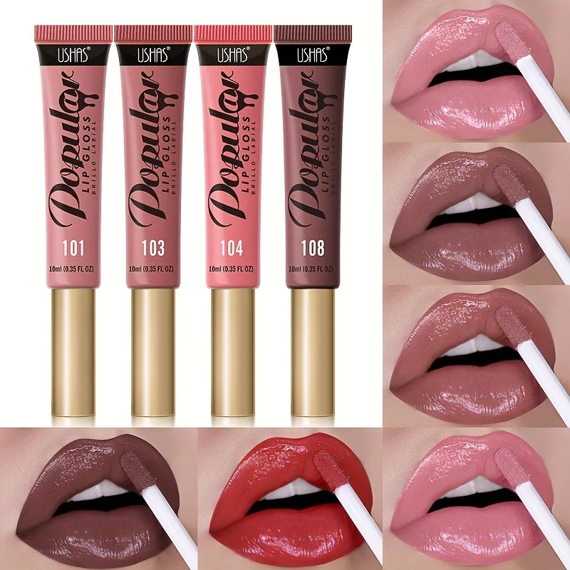 Hydrateren Lipgloss Vloeistof Langdurige Lippenstift Make-Up Non-Stick Cup Niet Vervagen Waterdicht Lipgloss Glitter Vloeibare Lippenstift