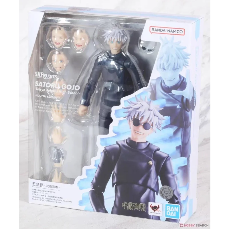 

In stock, ships within 24 hours, Bandai SHF Jujutsu Kaisen Megumi Fushiguro Gojo Satoru Jujutsu High School Poseable Figure