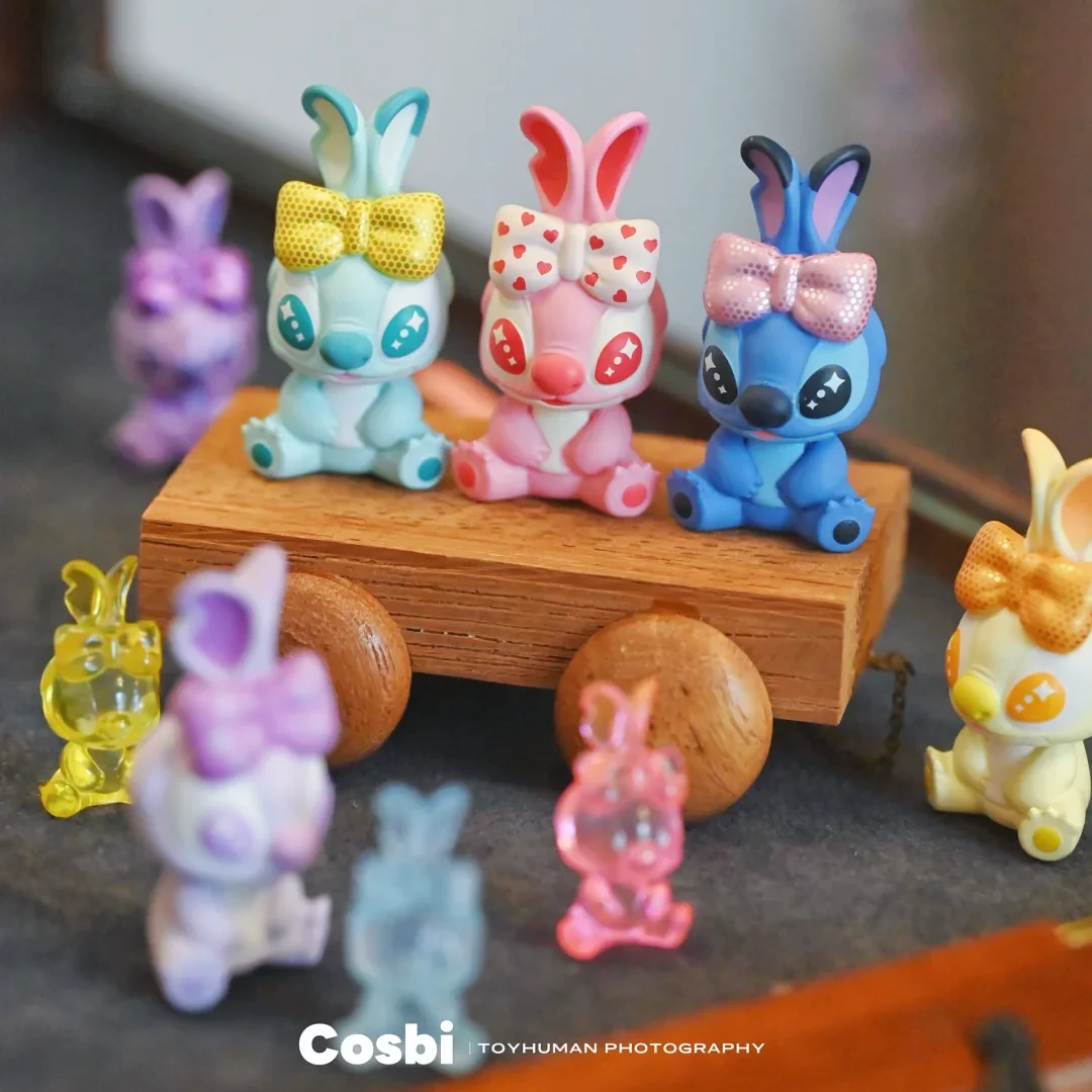 

Hot Toys Disney Stitch Cosbi Mini Blind Box Collection Candy Stitch Series Kawaii Anime Figure Stitch Kids Birthday Gifts