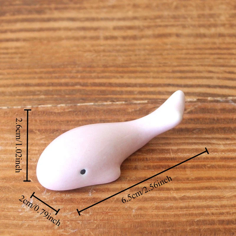 Ceramic Little Fish Figurines Chopstick Rest Home Decor Restaurant Tableware Holder Daily Use Ceramic Cutlery Rack Cute Present