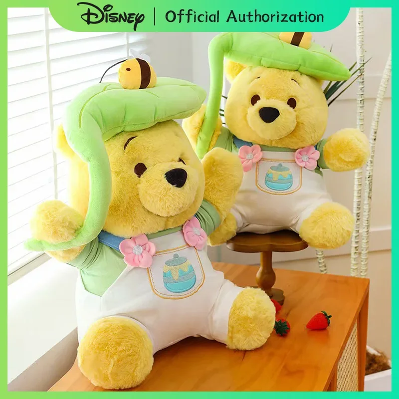 40cm-70cm novo disney winnie the pooh brinquedo de pelúcia bonito verão limitado dos desenhos animados urso boneca de pelúcia anime lembrança kawaii presente de aniversário