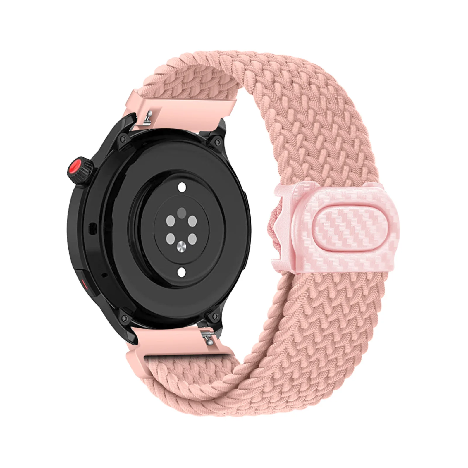 

Elastic Nylon Bands for Amazfit GTR 47mm Band, Plastic Buckle Adjustable Nylon Strap