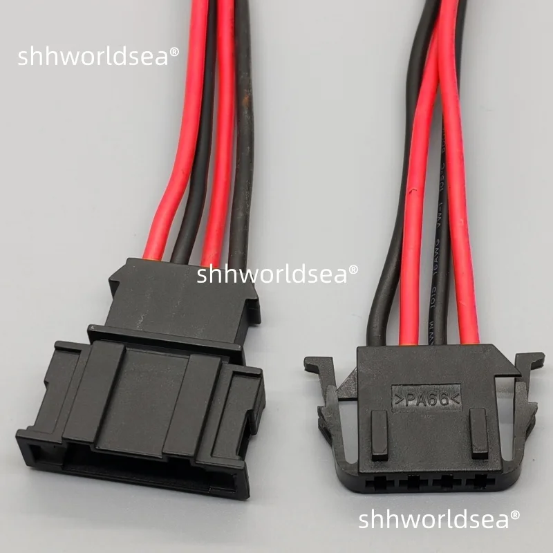 1/100PS 4 Pin 4D0972704 191972714 4D0 972 704 Car Door Horn Socket AC Assembly Auto Brake Light Switch Connector For VW Audi