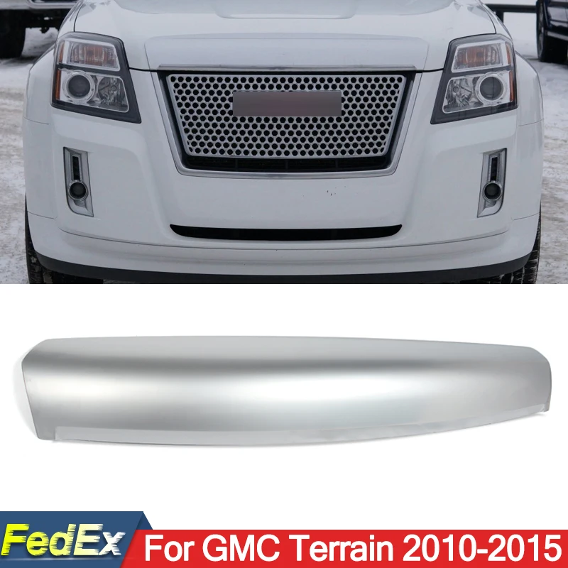 

Hood Molding Trim Moulding Chrome for GMC Terrain 2010 2011 2012 2013 2014 2015 GM1235118 22969925 Front Bumper Grille Trim