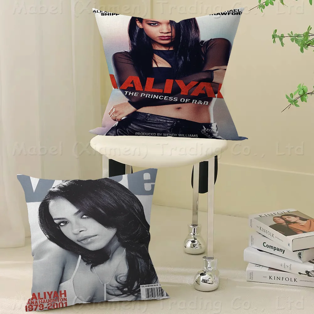 Singer A-Aaliyah Pillow Cover For Bedroom Room And Living Room Sofa Decorative Cushion Cover