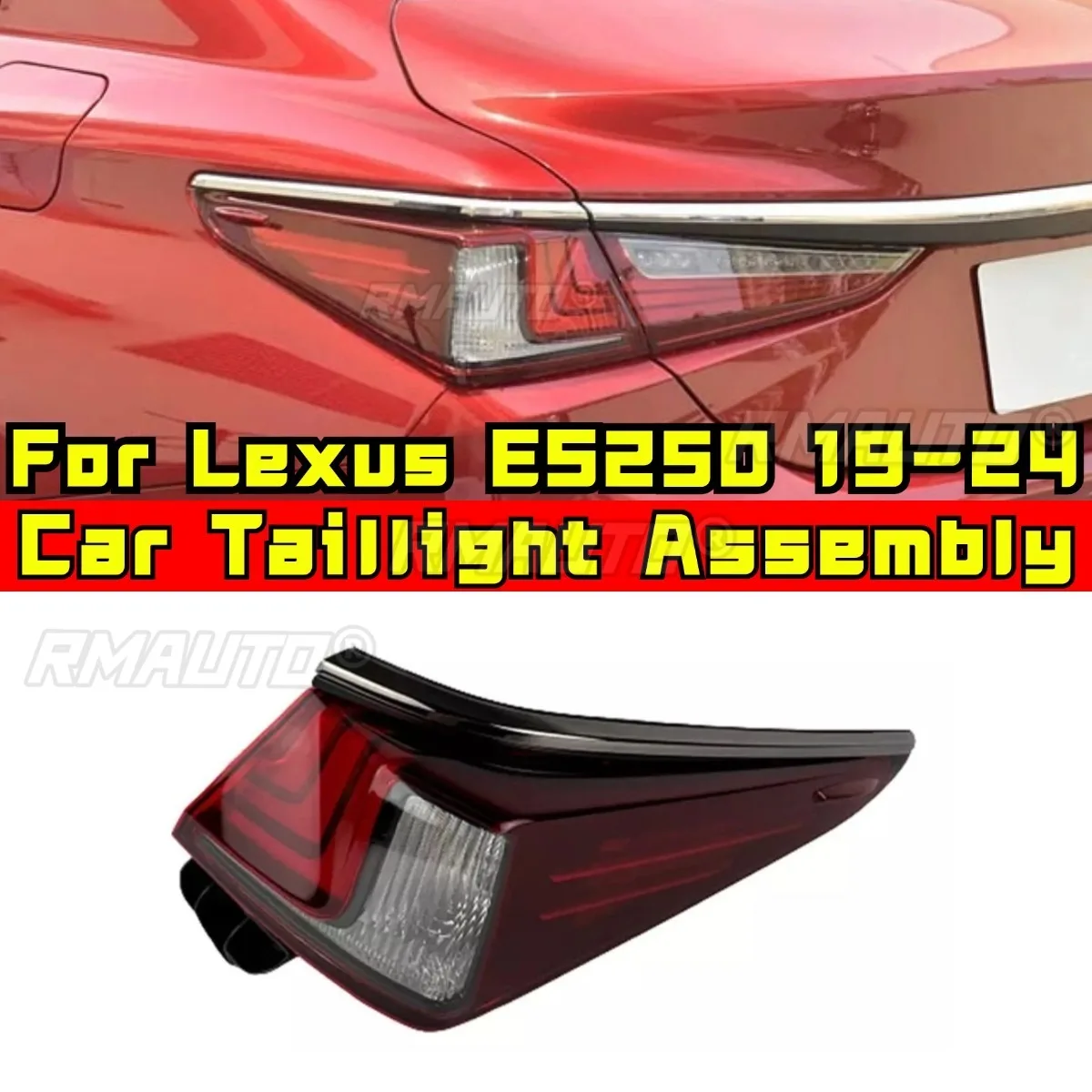 

Для Lexus ES250 ES350 ES300h 2019-2024 81560-06861 светодиодные дневные ходовые огни противотуманные фары автомобиля задний фонарь в сборе модификация часть