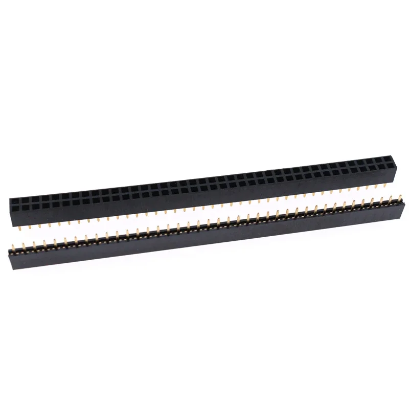 5PCS/lot 5.7mm Plastic Height | Single-row bus 2.54mm spacing 1*40P 2*40P single-row bus