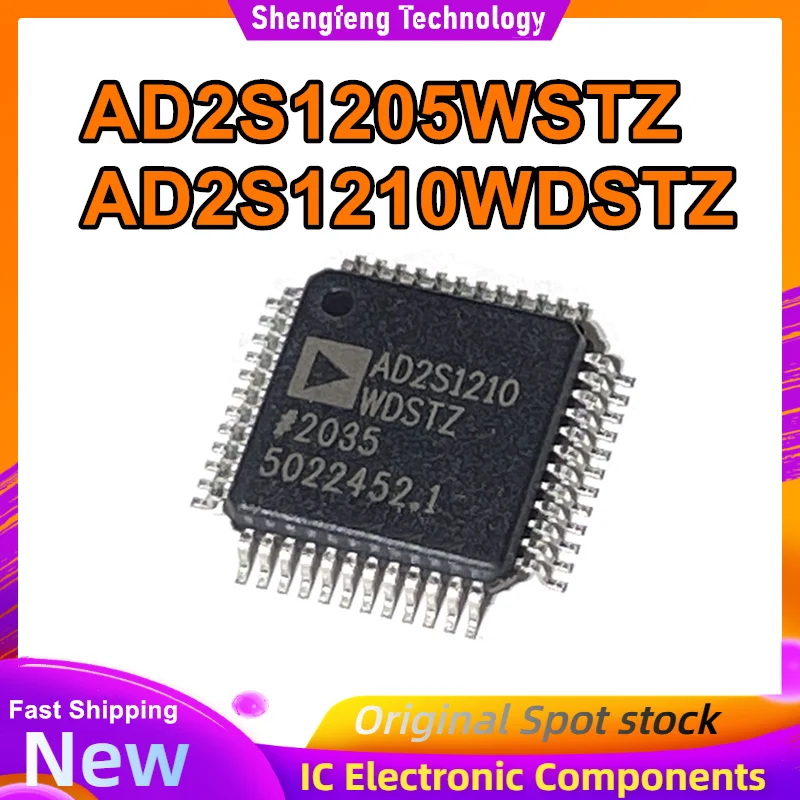 AD2S1205 AD2S1205WSTZ AD2S1210 AD2S1210WDSTZ AD2S1210WDST LQFP-48 IC chipset New in stock