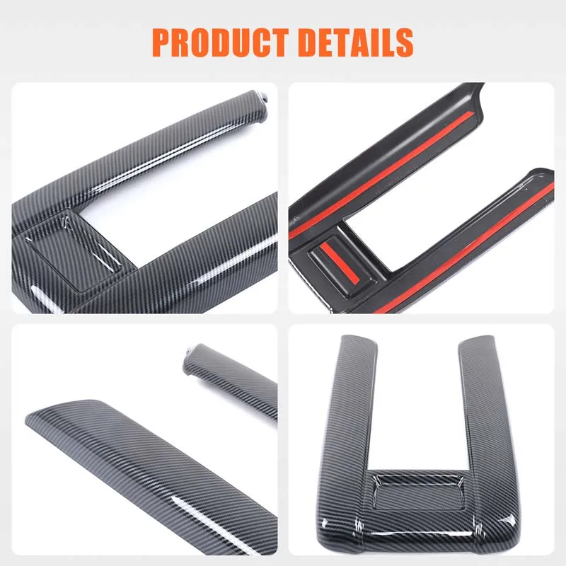 Center Console Armrest Box Frame Cover Armrest Box Panel Decor Cover Car Accessories For Toyota Grand Highlander AS10 2024-2026