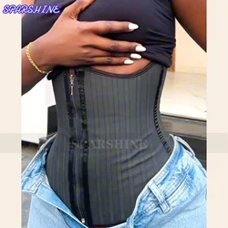 High Elastic Body Shaper Waist Trainer Tummy Control High Compression Shaping Corset Colombian Girdles Slimming Belt Shapewear