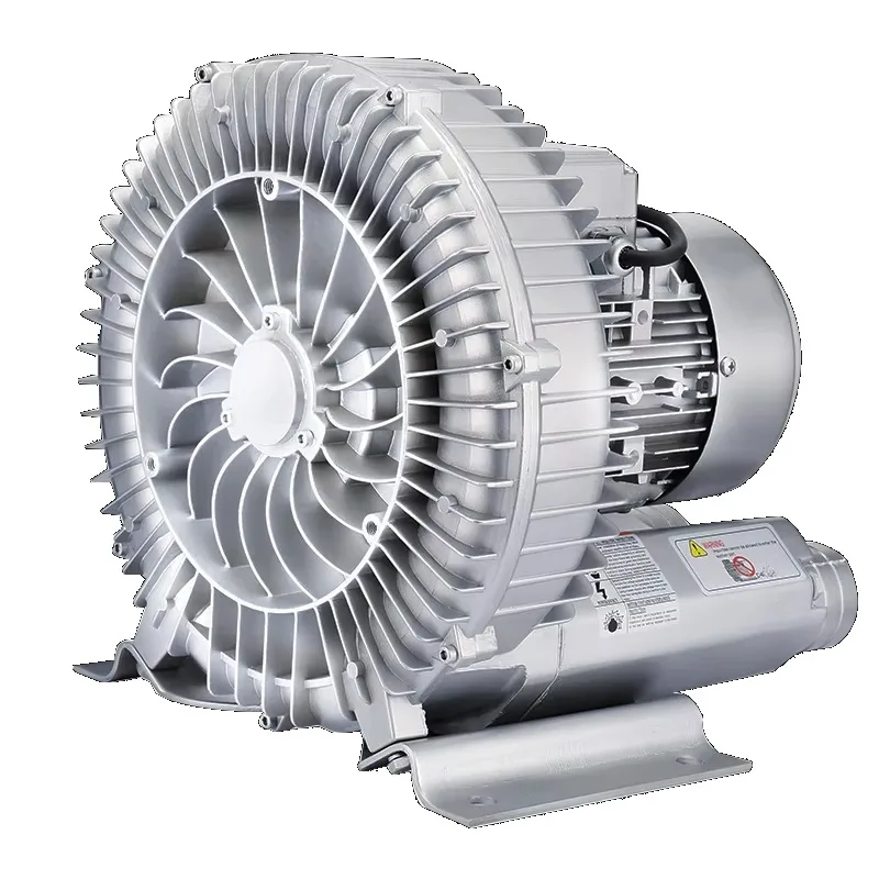 

High Powerful 3hp/2.2kw 380V air Ring Blower for Earth-moving Machinery Ventilation Fans Paint Brushes