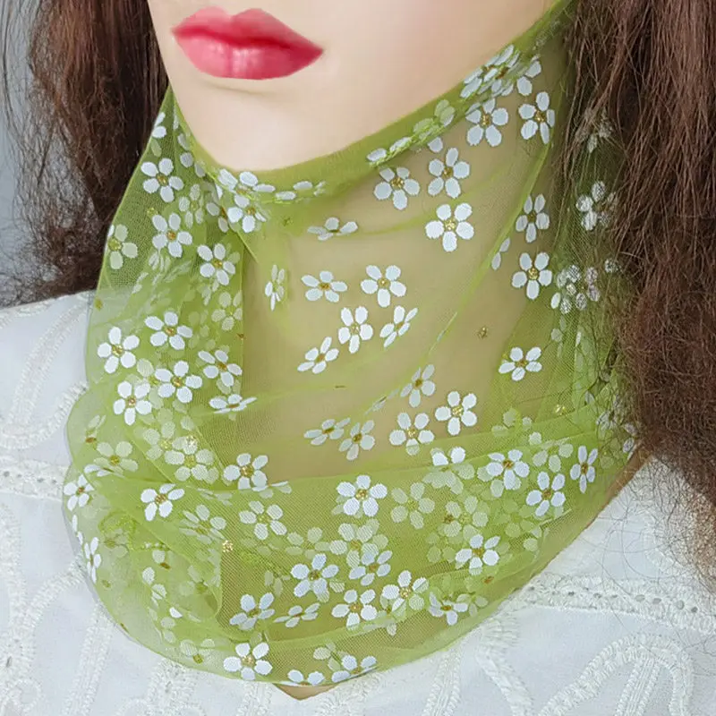 フェアリースタイル夏用日焼け止めフェイスベールマスク薄型オーバーヘッドカバー顔と首のしわ保護ネックスカーフスカーフ