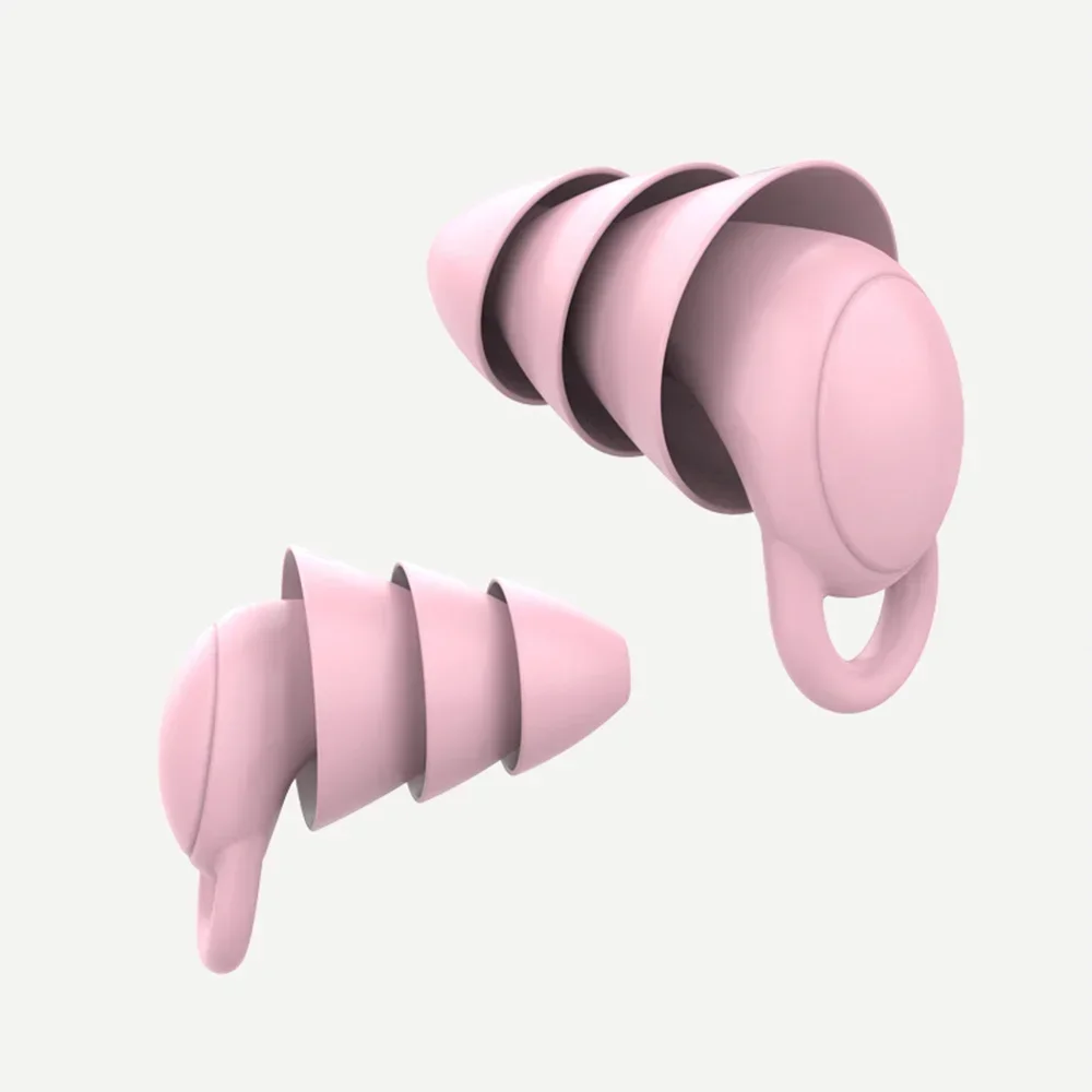 Soundproof Earplugs Sleep Plugs for Noise Cancelling and Soundproofing Silicone Earplugs Sleep Plugs view 2
