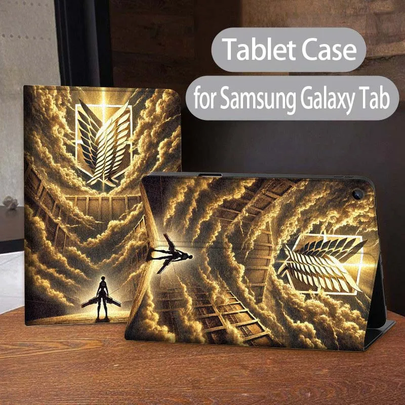 

Art Attack on Titan Cool For Samsung Galaxy Tab A7 A A8 A9 S9 S10 S6 S7 S8 S11 8.7 10.1 10.5 11 10.9 Lite PLus Inch Tablet Case