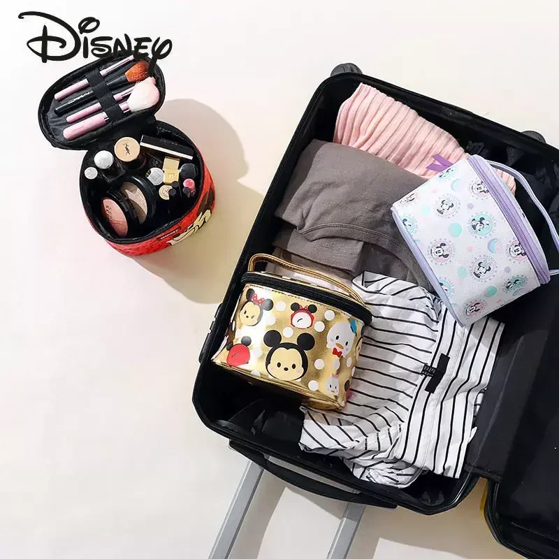 Disney's New Waterproof Women's Makeup Bag High Quality Multifunctional Portable Storage Bag Portable Large Capacity Storage Bag