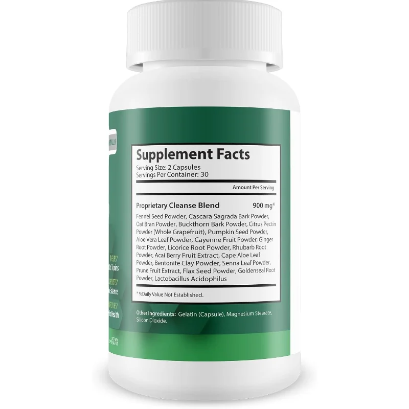 Parasite Blast Detox Complex - Promotes Intestinal Health, Metabolism, Digestive Health, and Improves The Immune System