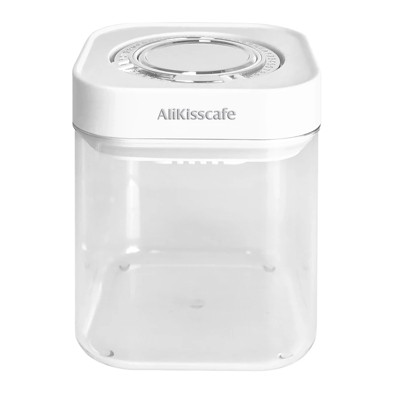 AliKisscafe Contenitore per la conservazione dei chicchi di caffè Barattolo per serbatoio sigillato sottovuoto Lattine per tè Accessori per macchine da caffè espresso Utensili da barista da cucina