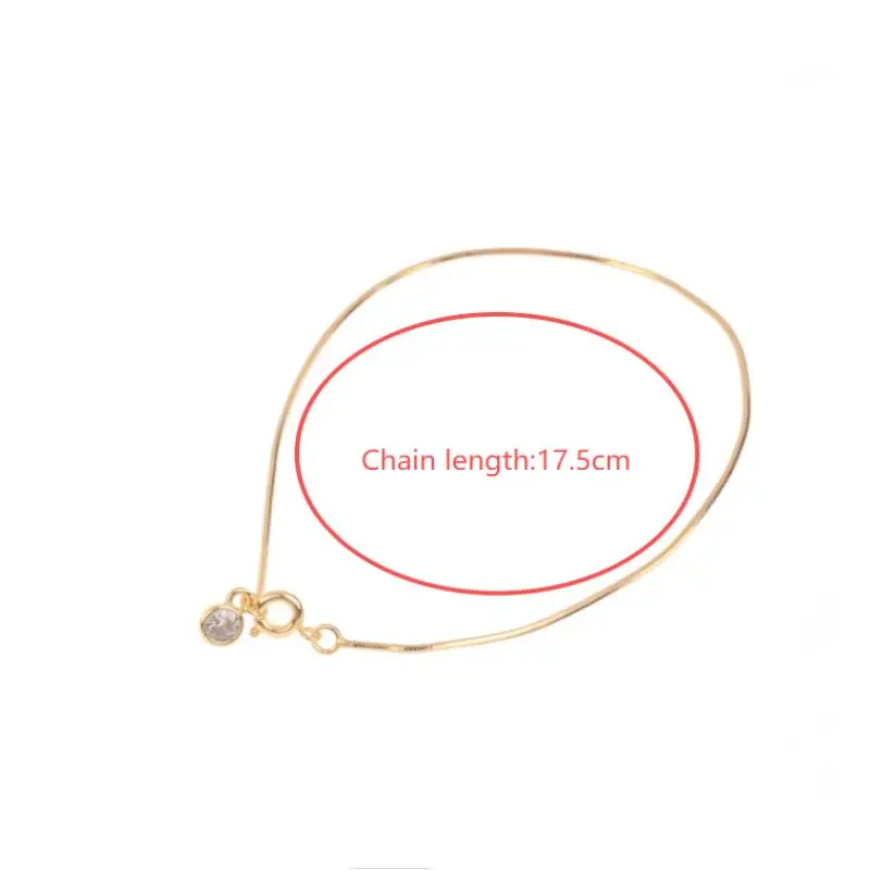 من المألوف والحد الأدنى فقاعة الأفعى العظام سلسلة دائرية الزركون قلادة سوار للنساء مجوهرات الحفلات هدية