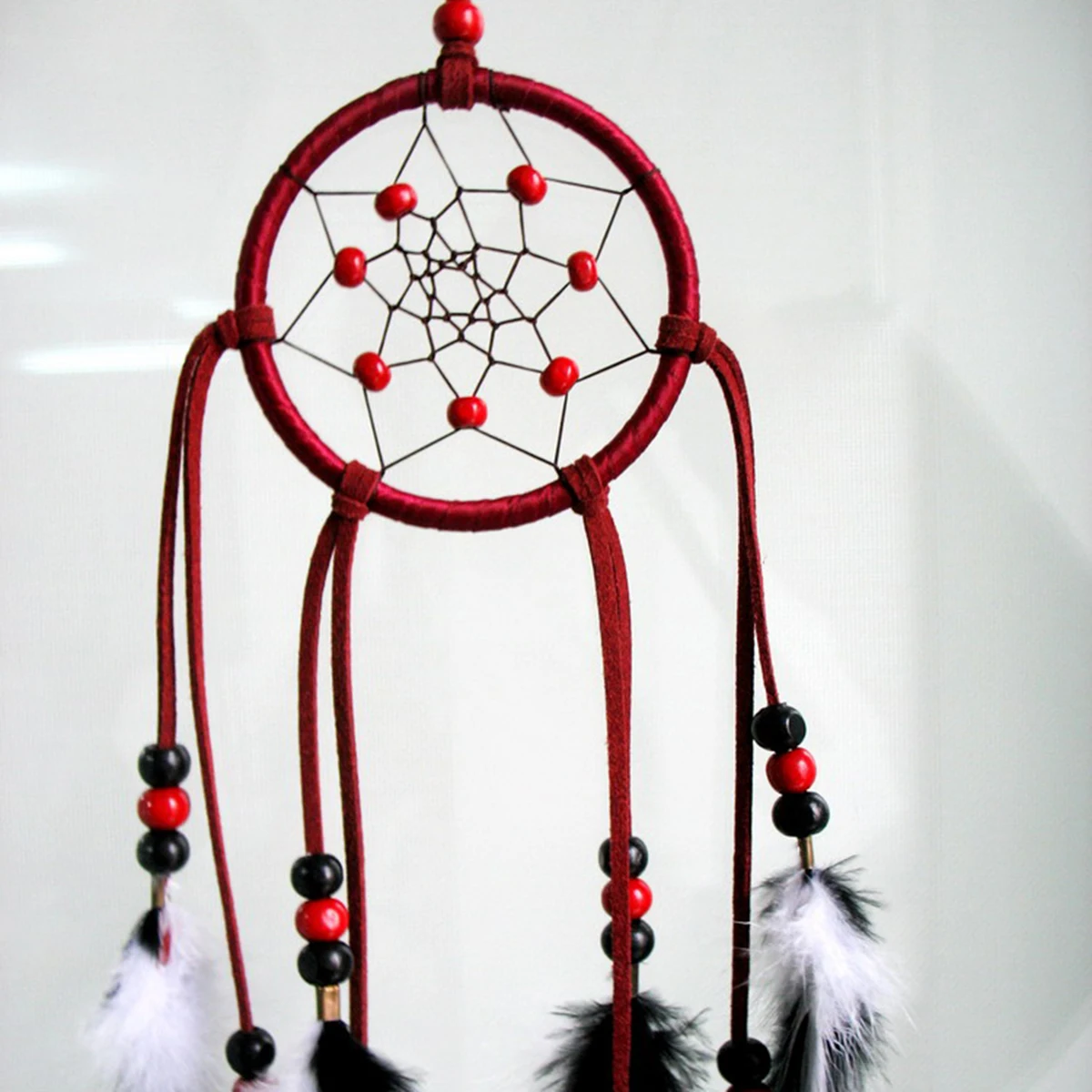 

10 Pcs The Ring Dream Catcher Accessories DIY Metal Bohemian Golden Dreamcatcher