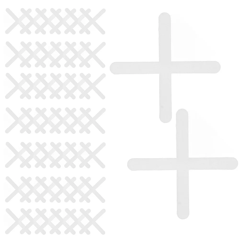 200pcs Tile Cross Spacers Plastic Leveling System For Ceramic Floor Wall Installation Tiling Spacer Kit Grout Tool Building