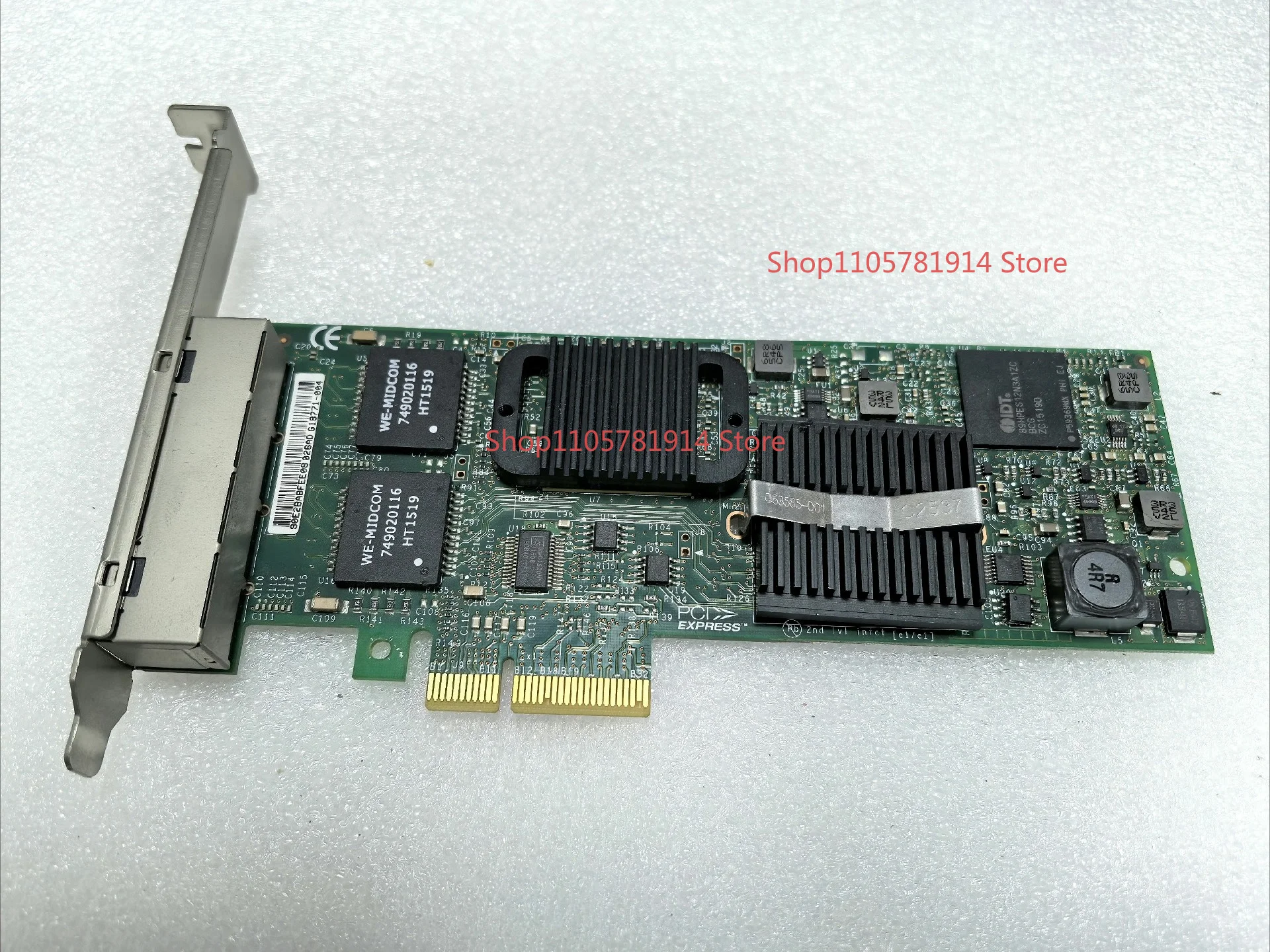 For Intel E1G44ET2BLK 4-port Gigabit Network Interface Card 4-port Network Interface Card Industrial Camera Available