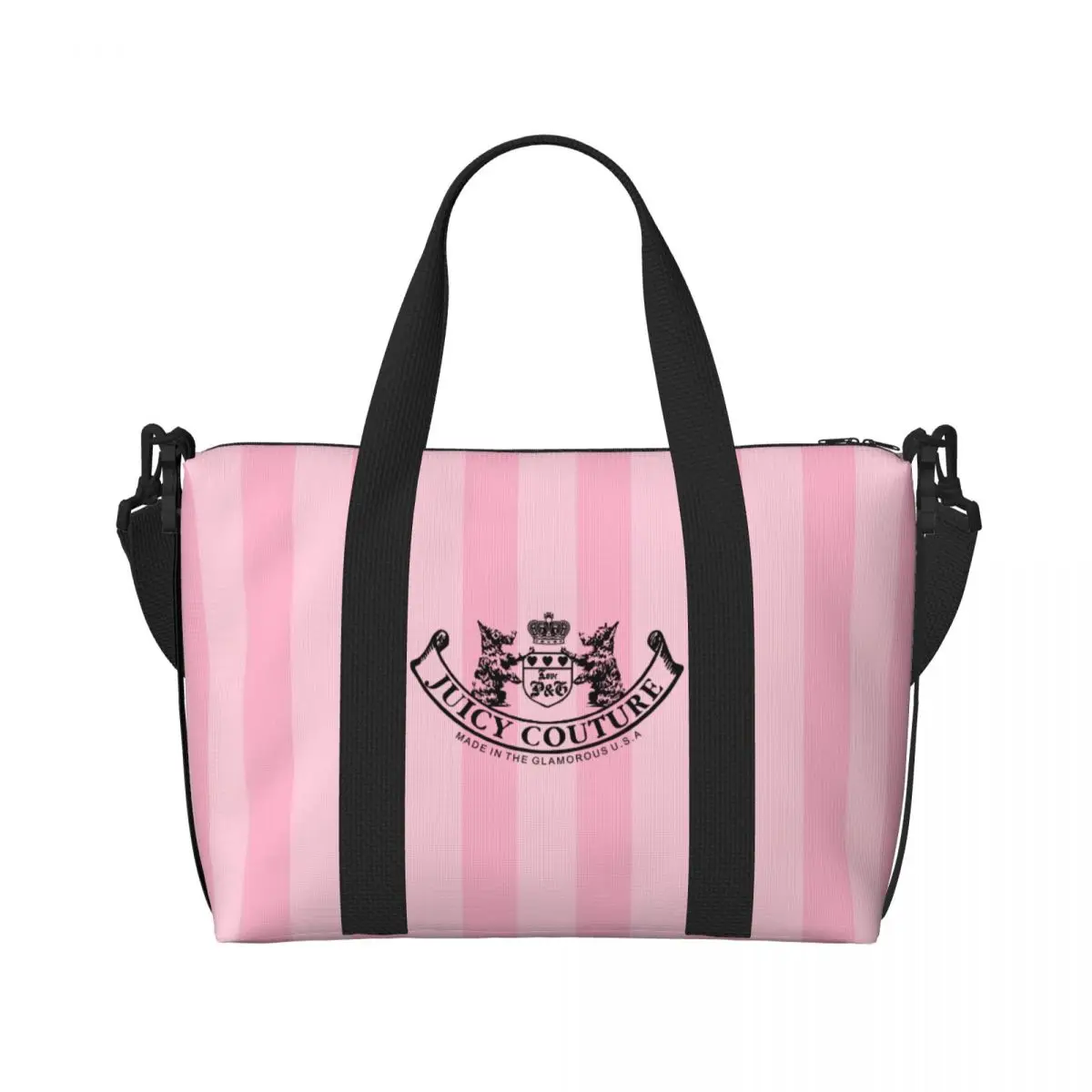J-Juicy-C-Couture Travel Bag Male Female Large-Capacity Hand Luggage Sports Fitness Bag Travel Package