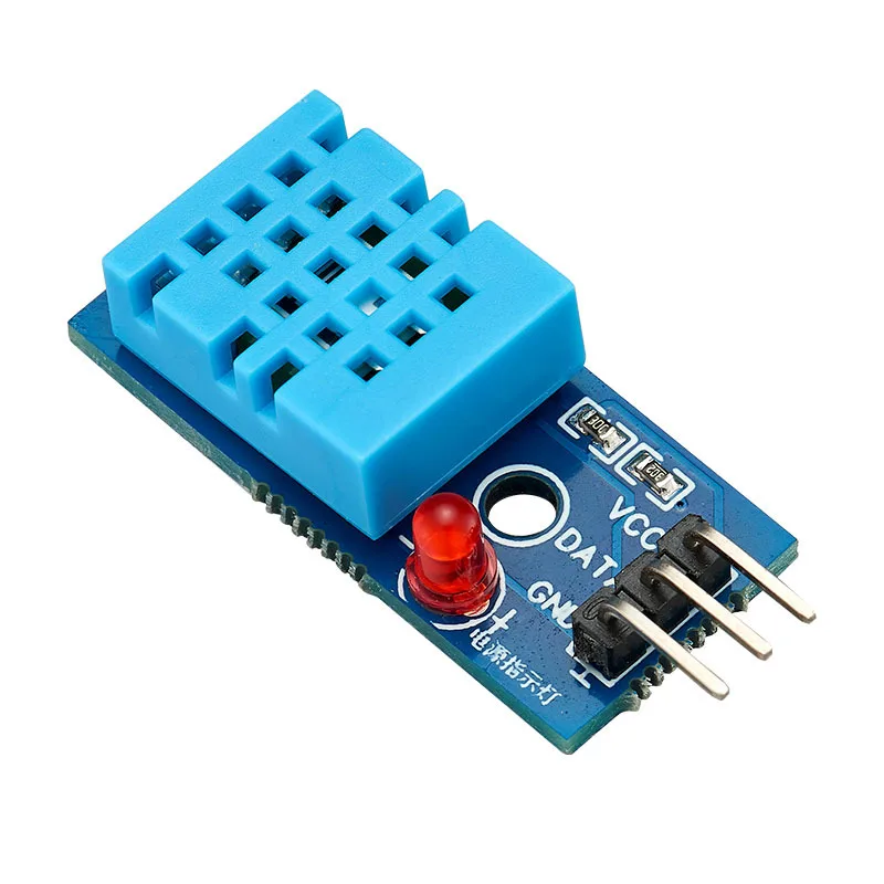 Spot DHT11 Temperature and Humidity Module Wholesale with Adapter Board Single Bus Output Digital Signal Humidity Sensor