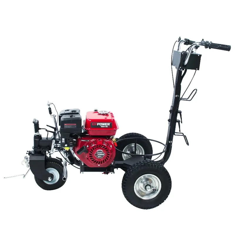 Traffic Line Painting Ride On Reasonable Price Hand Push Gas Engine Paint Stripping Machine Road Marking Machine GTB700HG