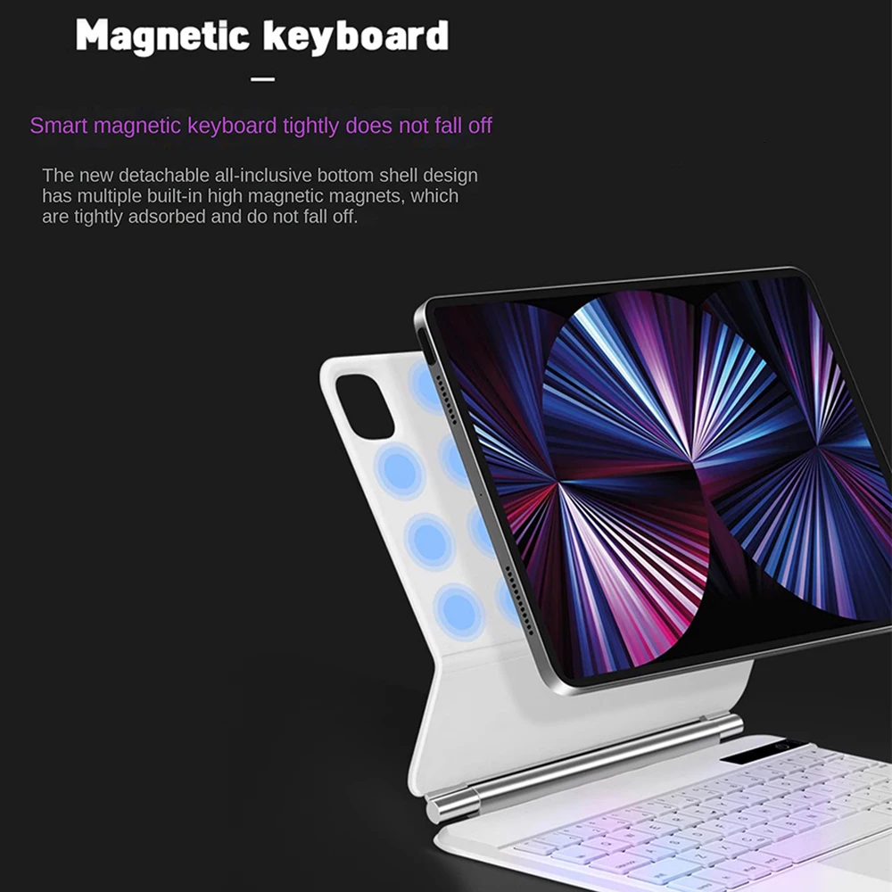 IfacemaliPad Smart Control Keyboard 2024 New Intelligent Mini6 Protective Case Integrated Magnetic Suspension