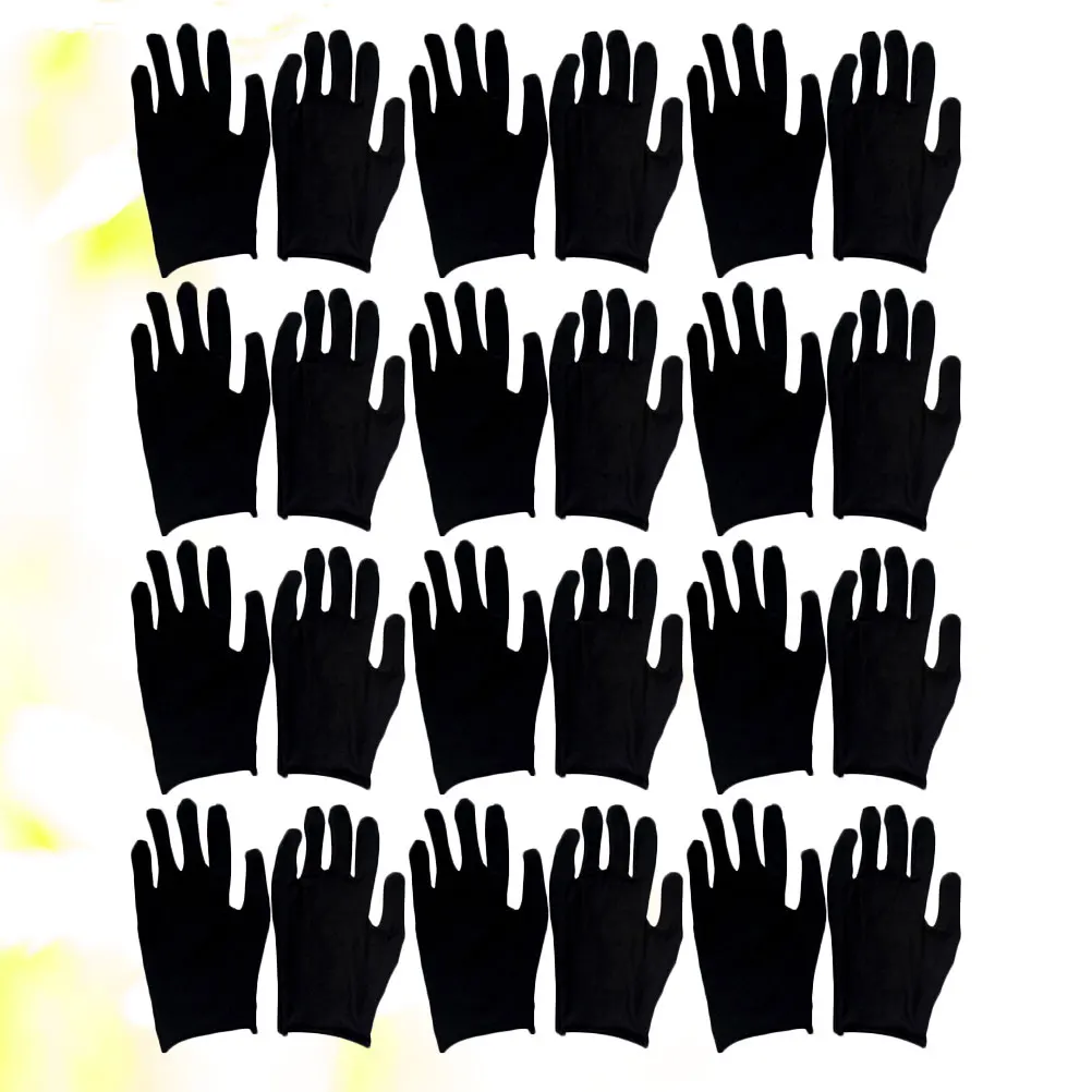 

12Pairs Thick Cotton Gloves Labour Protection Comfortable Working Gloves Hand Safety Cut Resistant Breathable