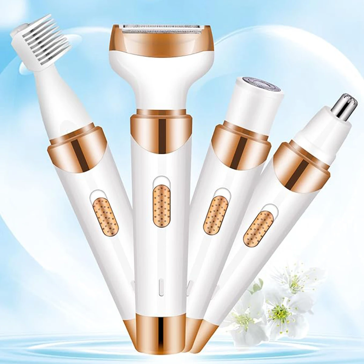 

Women Epilators Electric Razor for Women, Girls Shaver for Bikini Hair Cordless Hair Remover for Eyebrow, Nose Hair, Face Hair