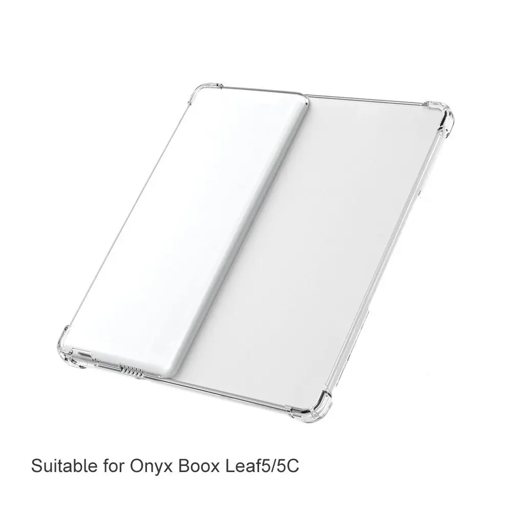 Funda para lector electrónico a prueba de golpes de 7 pulgadas, bolsa de aire, cubierta protectora anticaída, carcasa trasera resistente al desgaste de TPU para Onyx Boox Leaf5/5C