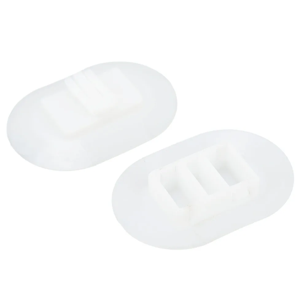 10PCS ABS Side Skirt Clips 1610186180 White，Blue Retainer Clip Set Car Fixing Clips for Citroen DS3 2009‑2015