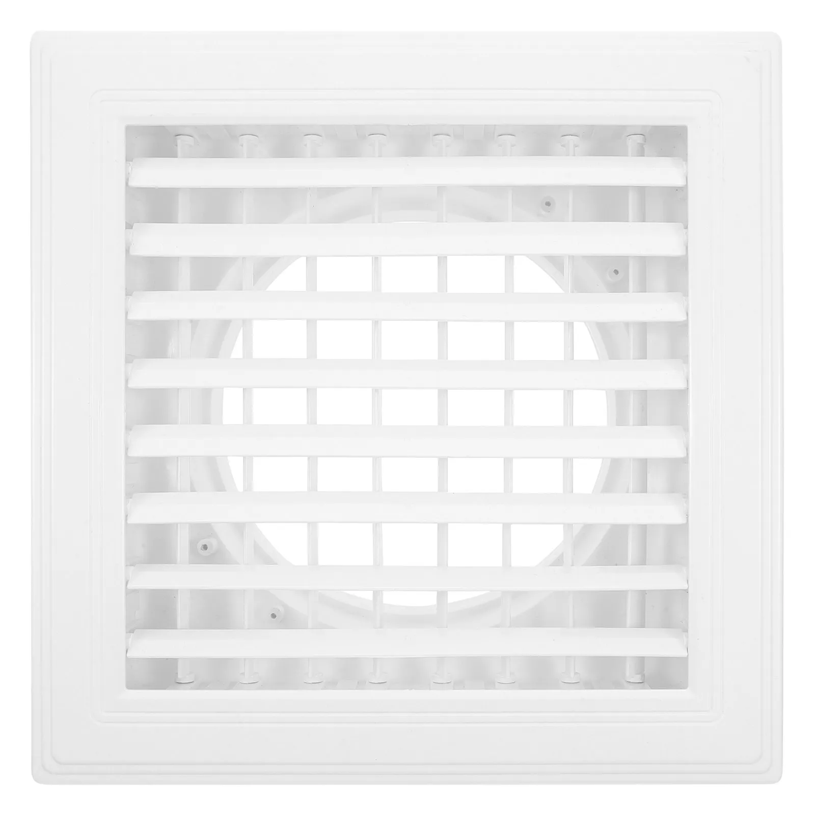 Air Conditioning Outlet Square ABS Double Layer Louver Central Air Conditioning Vent Ceiling Ventilation Outlet