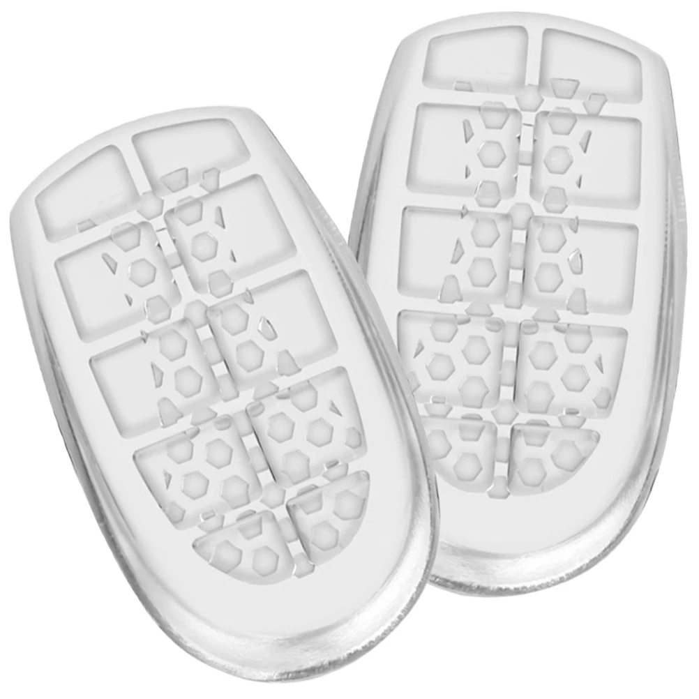 

Anti Slip Gel Heel Pads Shock Absorption Insoles Self Adhesive Inserts Women Shoes High Heels Cushions Foot Care Tools
