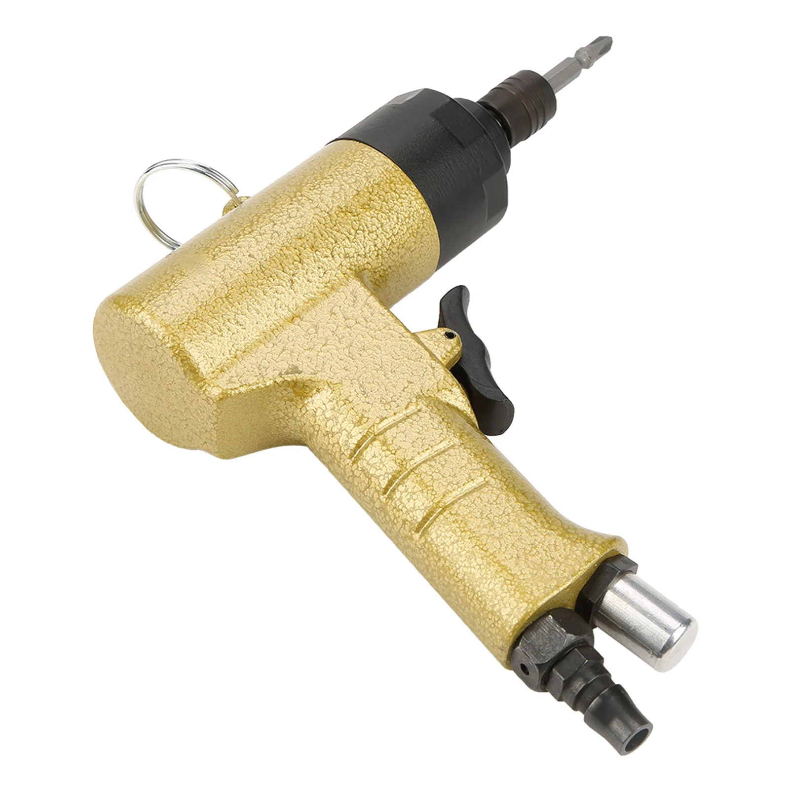 KP-810PN 1/4" Pneumatic Air Screwdriver Reversible Type Industrial Screw Driver Tool 5000RPM Comfortable Anti-Slip Handle