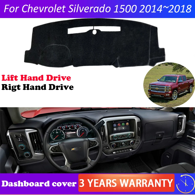 For Chevrolet Suburban GMC Yukon GMT900 2007~2014 2008 2009 Anti-Slip Mat Dashboard Cover Pad Sunshade Dashmat Car Accessories